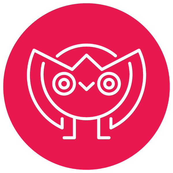 Hopkins County-Madisonville Public Library owl logo