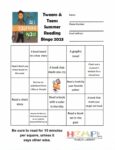 2023 Summer Reading Program Bingo Sheet 3 - Tween and Teen